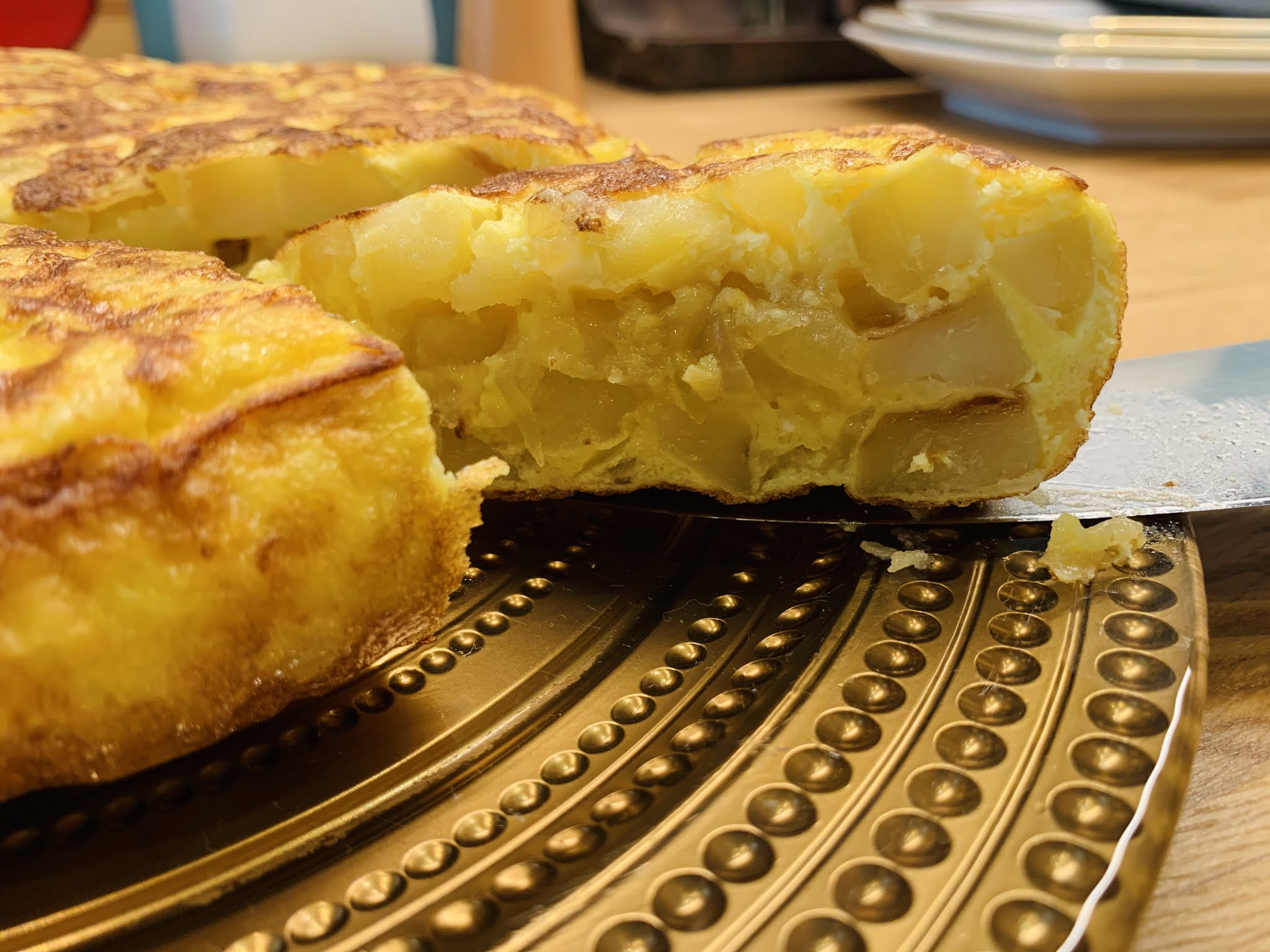 Tortilla de patatas przepis baskijski On Egin Eta Topa