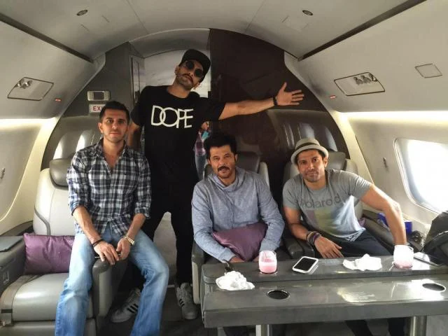 Private jet of anil Kapoor