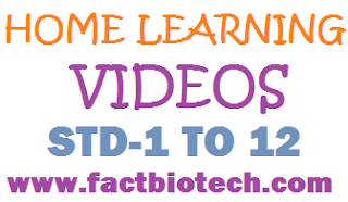 Home Learning Videos, Date 12-10-2020 | SSA Gujarat Home Learning by Gujarat e class (std 1 to 12)