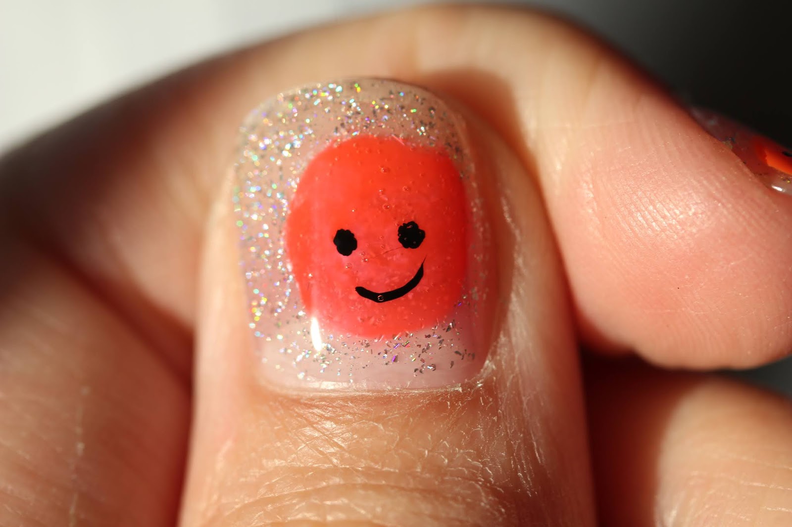 2. Cute Happy Face Nails - wide 9