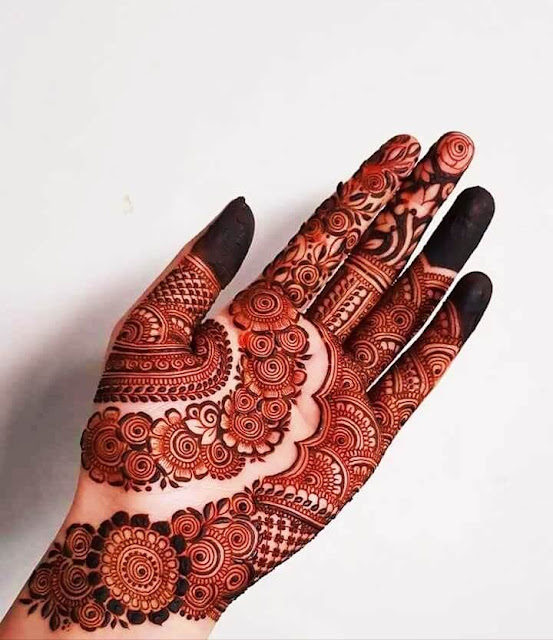 Beautiful Simple Mehndi Design Images for Raksha Bandhan