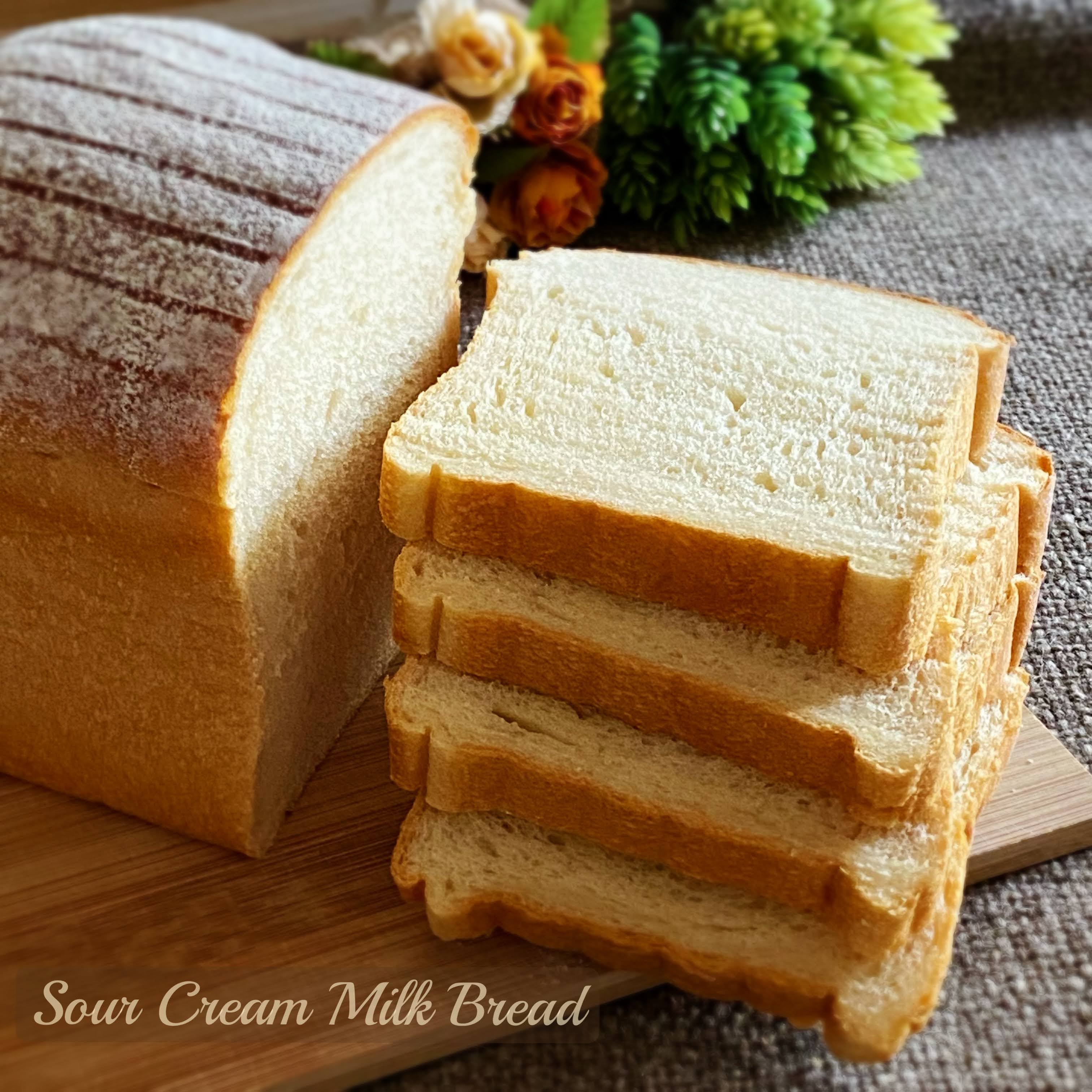 My Mind Patch Sour Cream Milk Bread