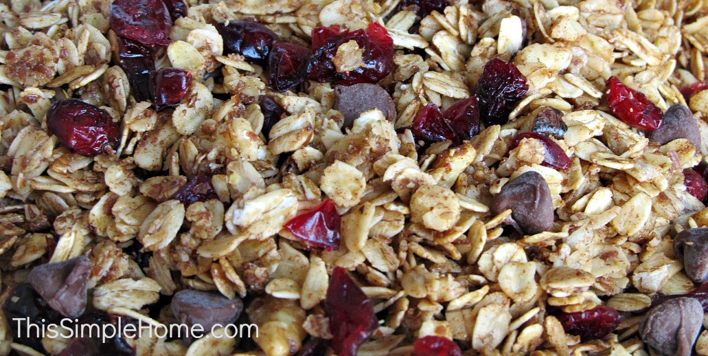 Simple Granola Recipe {NO Sugar} This Simple Home