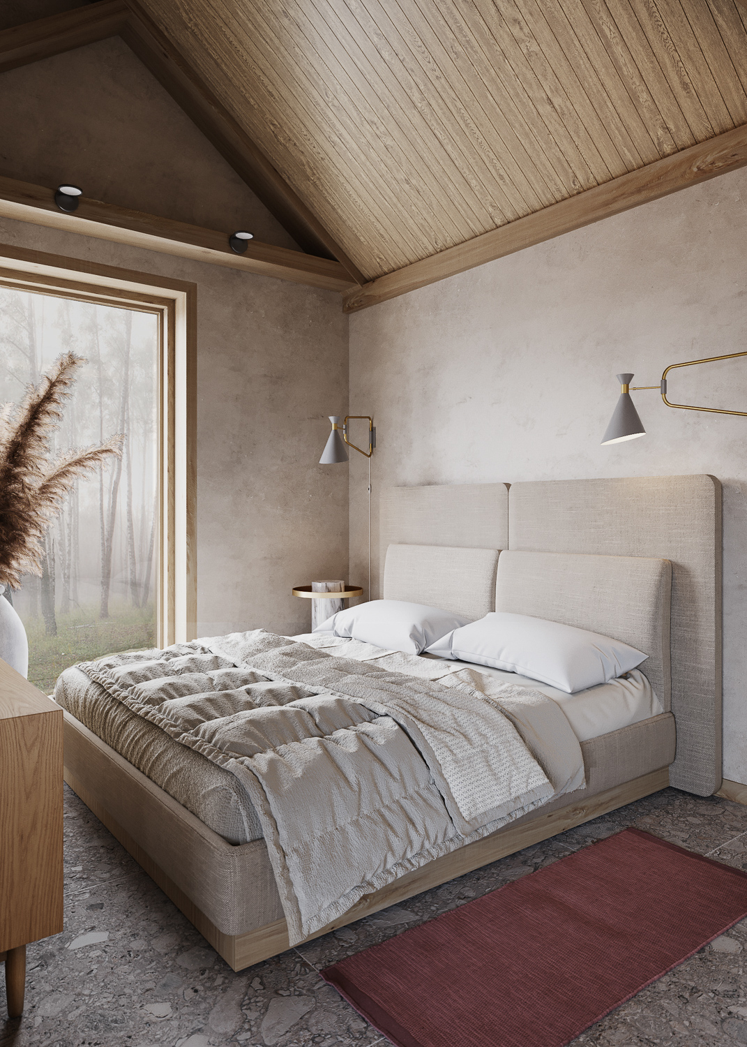 ilaria fatone _ house of silence _ 3D main bedroom