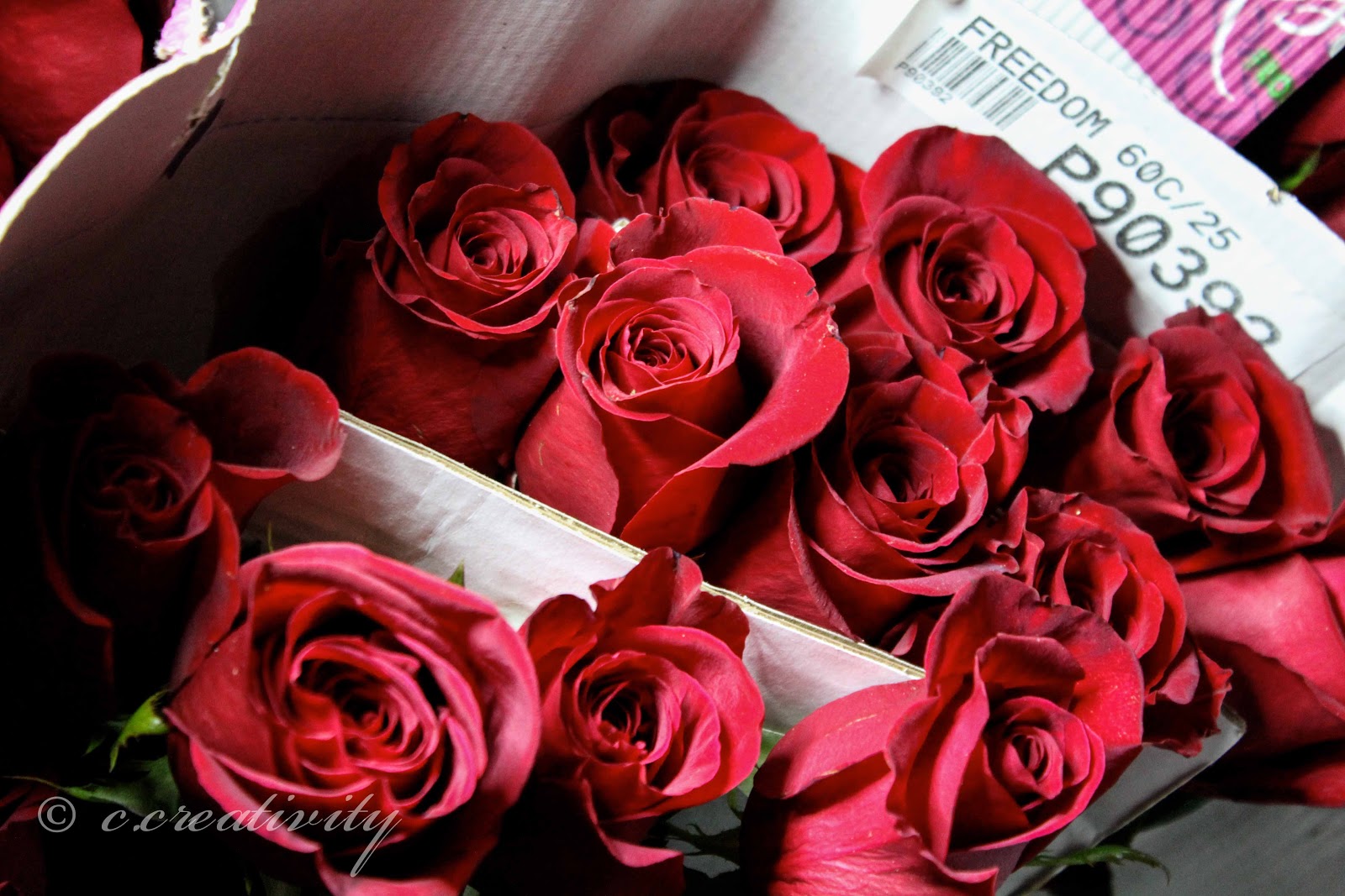 Valentine's Day Readying Roses & Specials