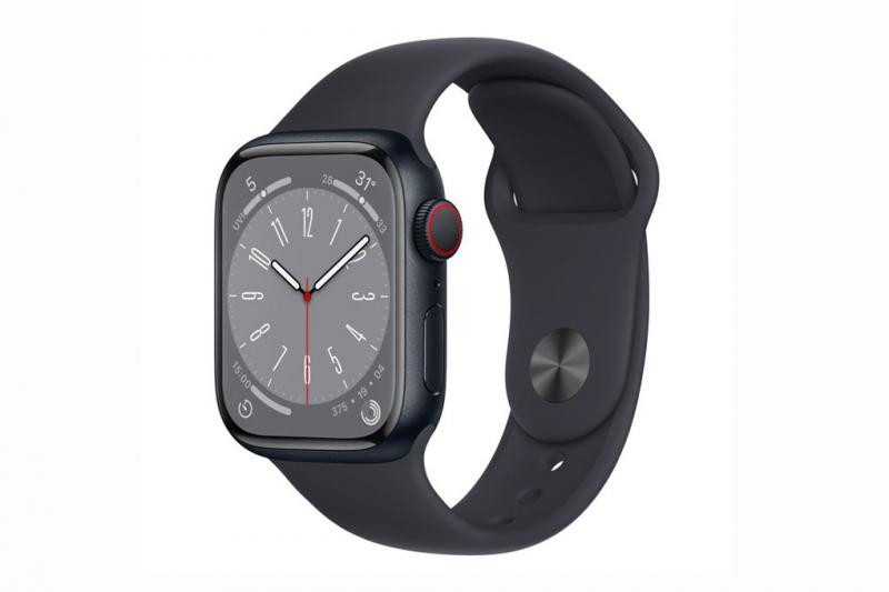 Đồng hồ Apple Watch Series 8 Cellular 45mm Midnight – Viền nhôm, Dây cao su – MNK43VN/A – Hàng chính hãng