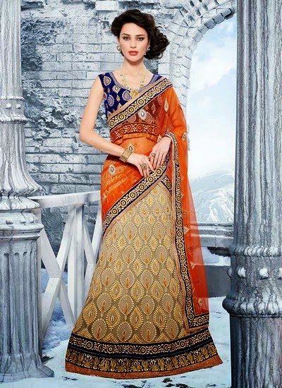 Indian Lehenga Dresses & Sherwani Designs | Jodha Akber Lehenga and Sherwani Collection 2014-15