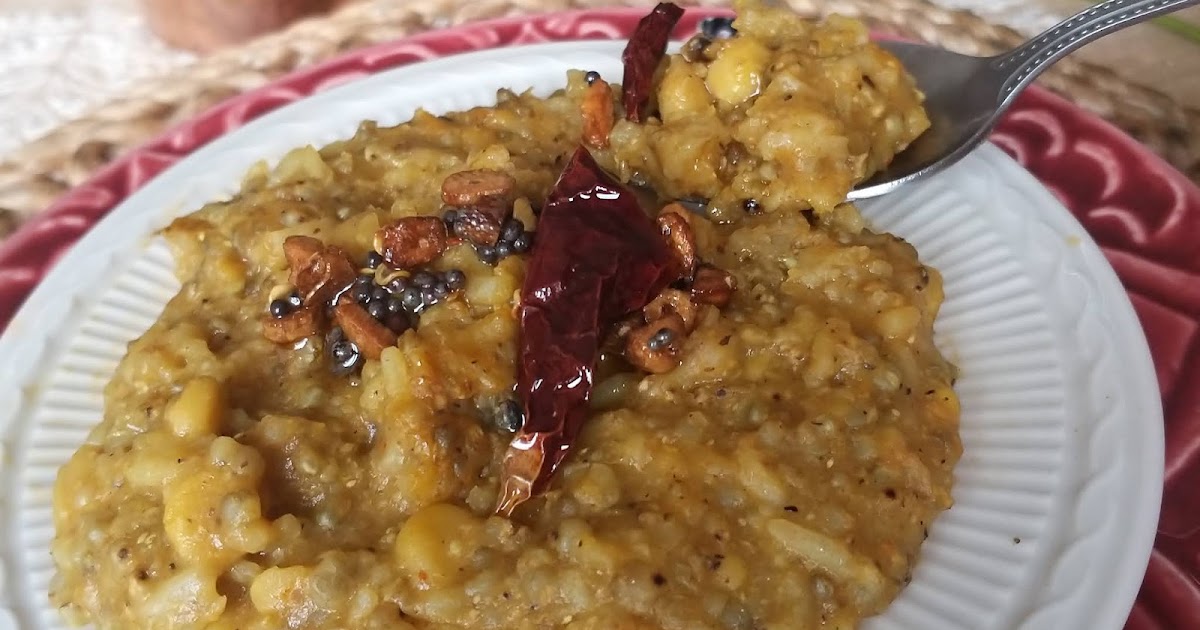 Bajrichi Khicadi- Khandesh style- Pearl Millet in a rustic mish-mash