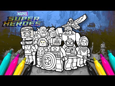 Lego Super Heroes Coloring Pages 2 - Coloring Pages