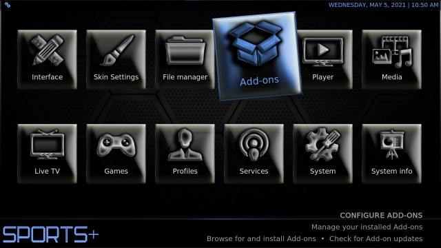 How To Install Sports Plus Kodi 21.2 Build