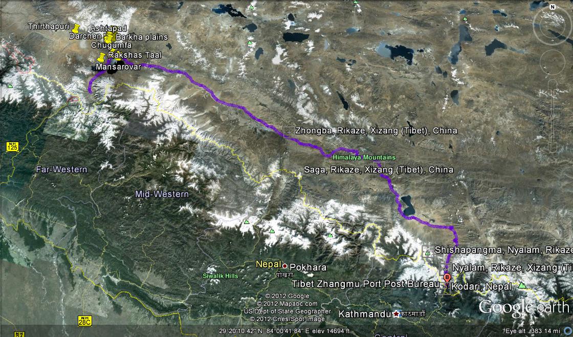 Mysore BLOG PARK A tryst with Mt Kailash & Lake Mansarovar 1