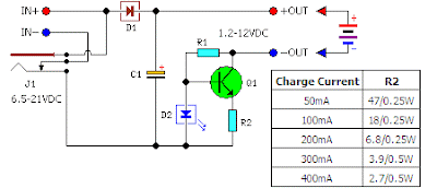 Low Cost Universal Charger - Electronic Circuit
