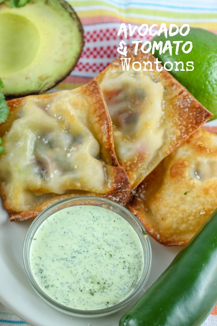 Copycat Cheesecake Factory Avocado Egg Roll Wontons - The Food Hussy