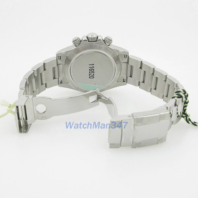 ... Men - Rolex Daytona (116520WSO), White Index Dial Oyster Bracelet