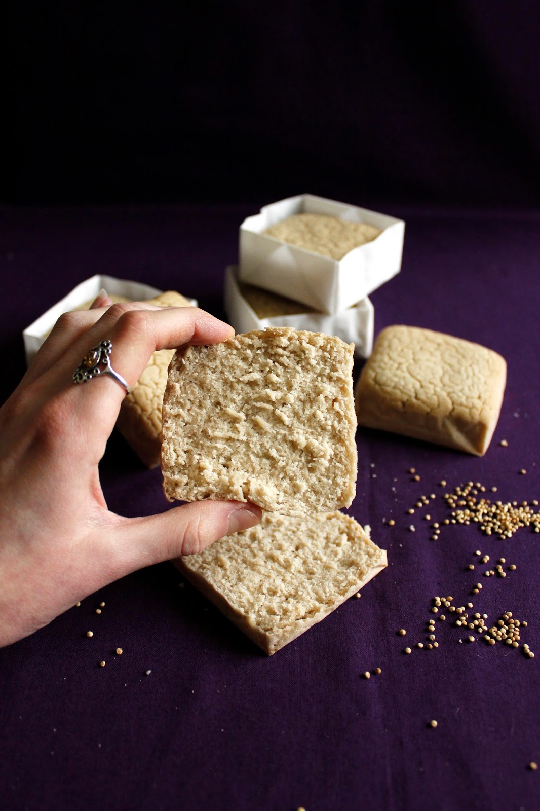 Petits pains craquelins rizquinoa (sans gluten) L'Arbreenciel