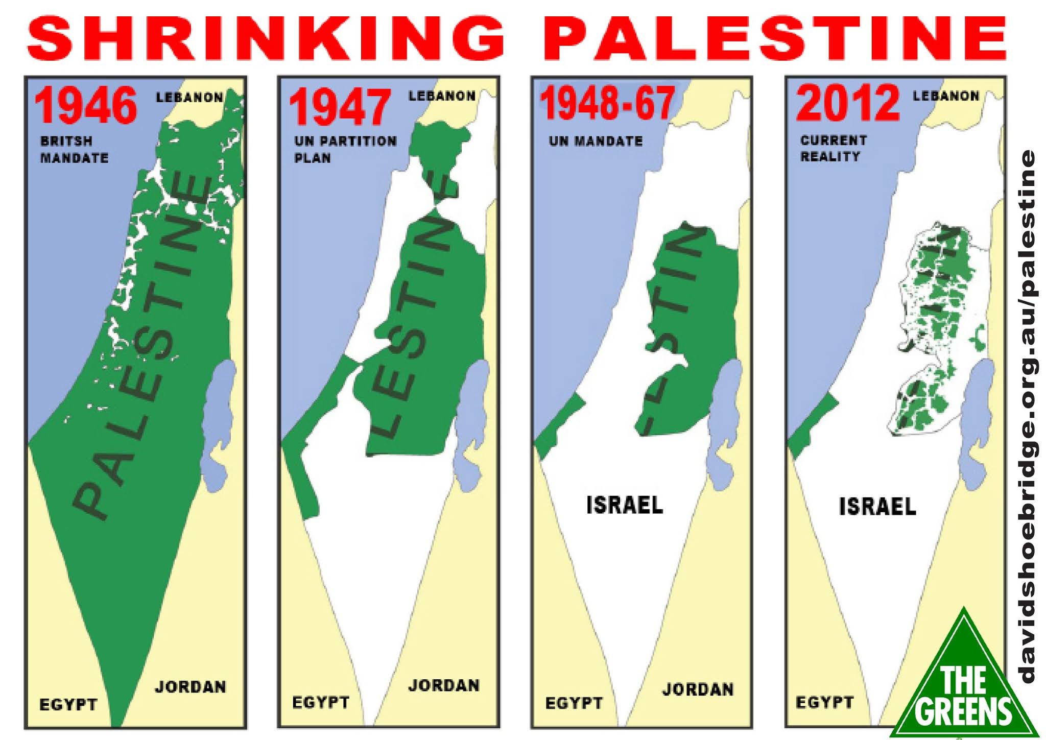 Negara palestin peta Peta Negara