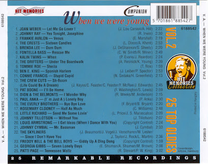 CD22B 2BBack - VA.-When We Were Young  - Companion Hit Memories vol 1-4
