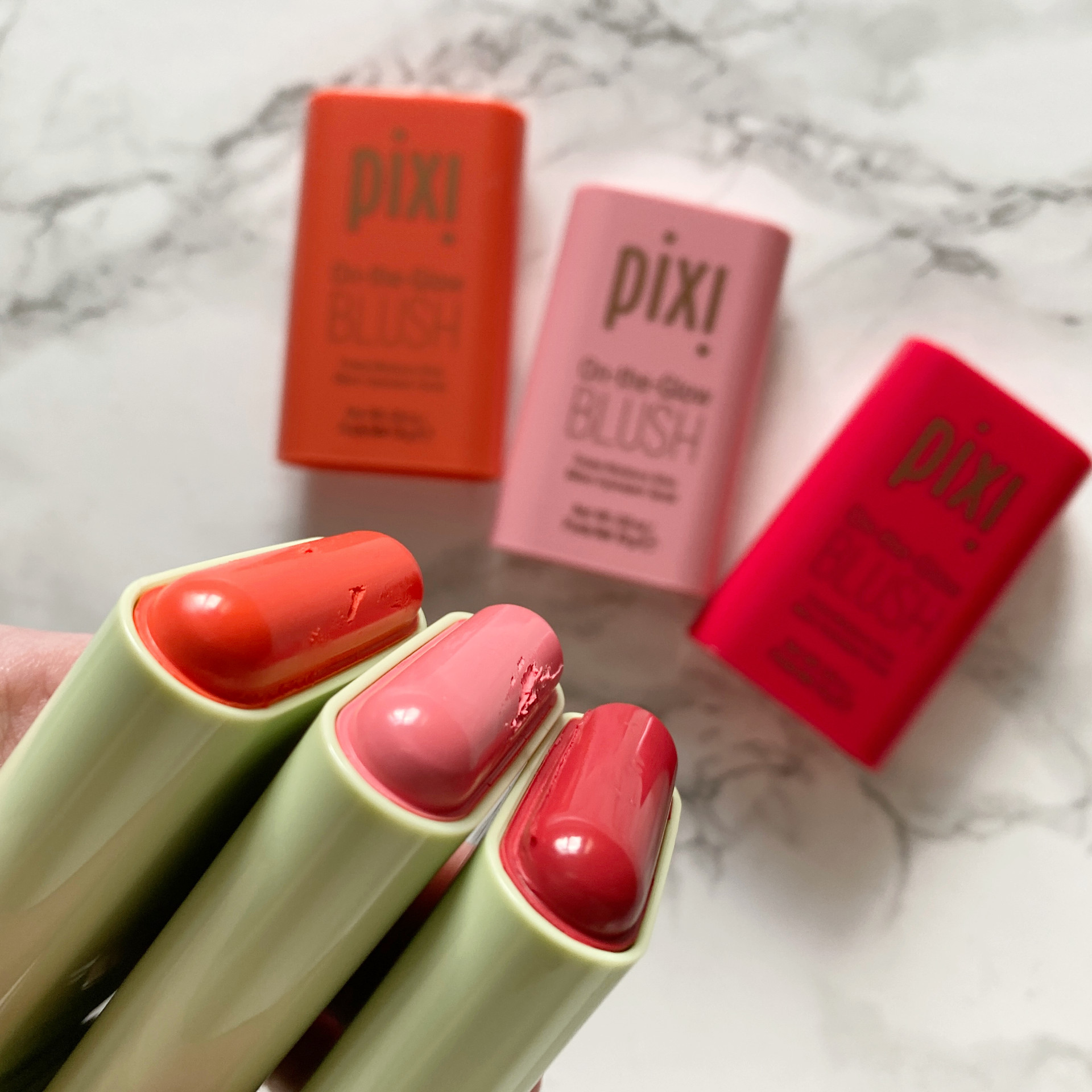 pixi on-the-glow blush review