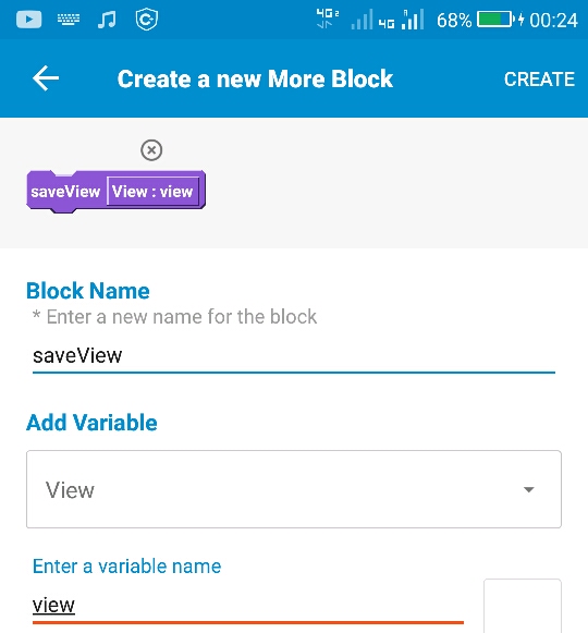 How To Create An Image From A View And Save It In Sketchware