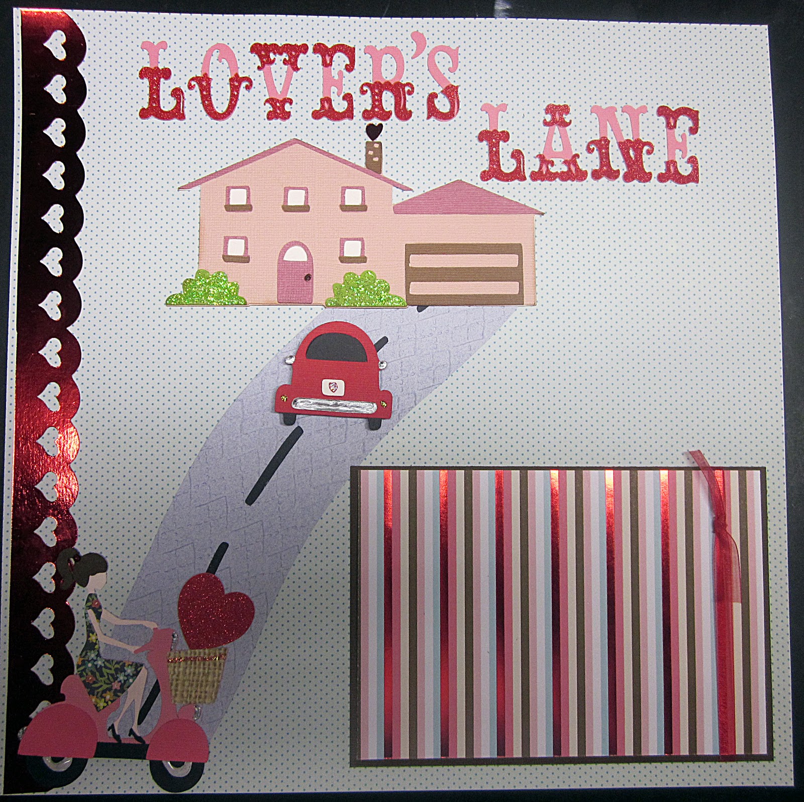 My Mind's Dust Bunnies: Exploring Cricut Daily Project - Lover's Lane