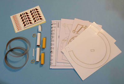 Model Rocket Building: ASP D Region Tomahawk Build, Part 16, Fin Plate  Setting and Streamer