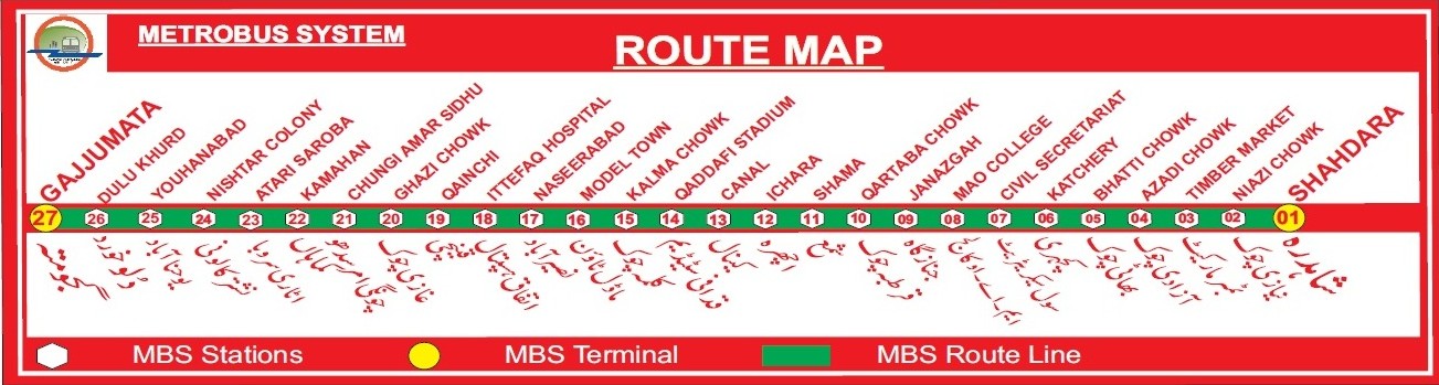 Metro bus route - osepal