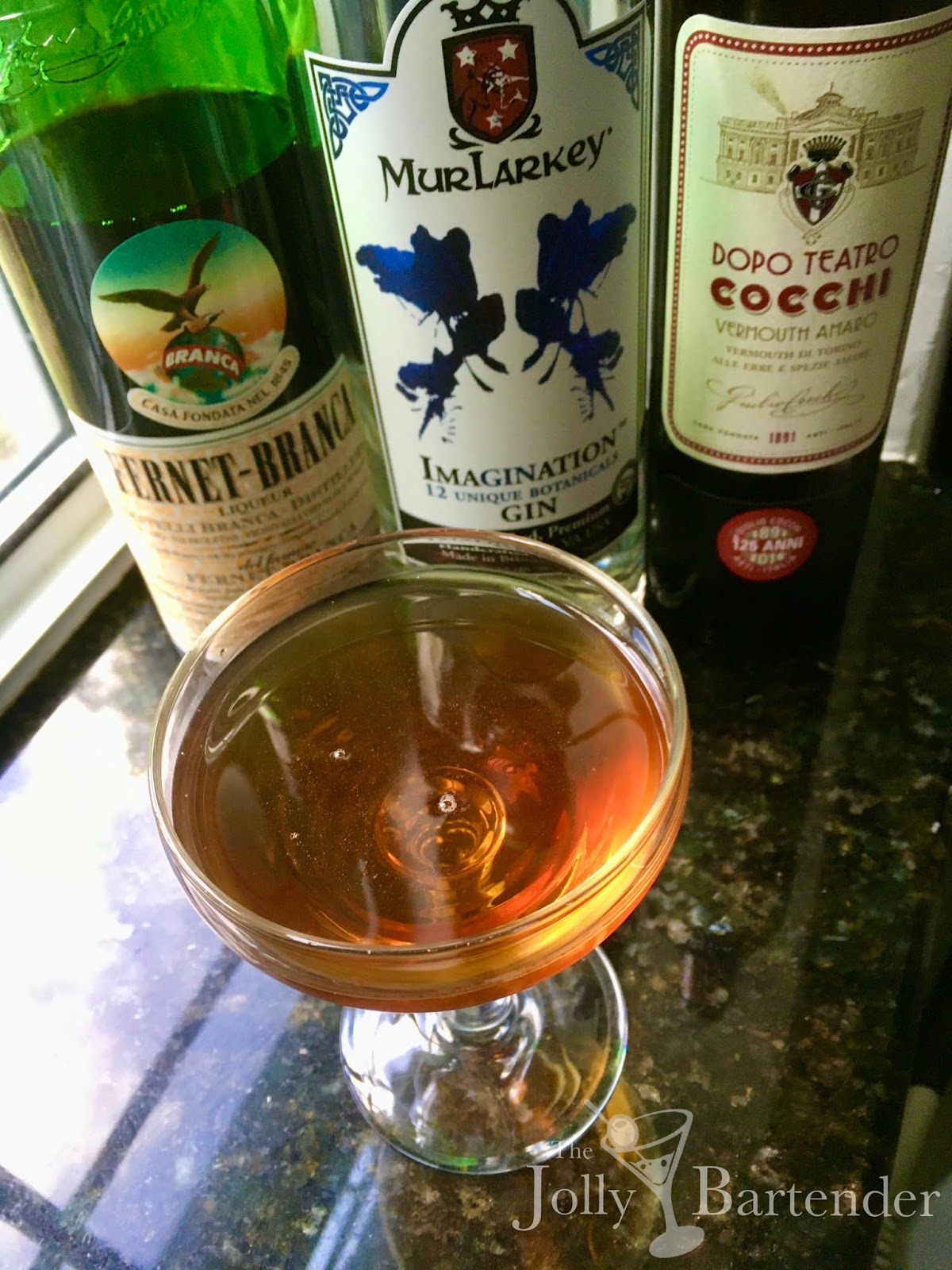 The Jolly Bartender Branca Cocktail