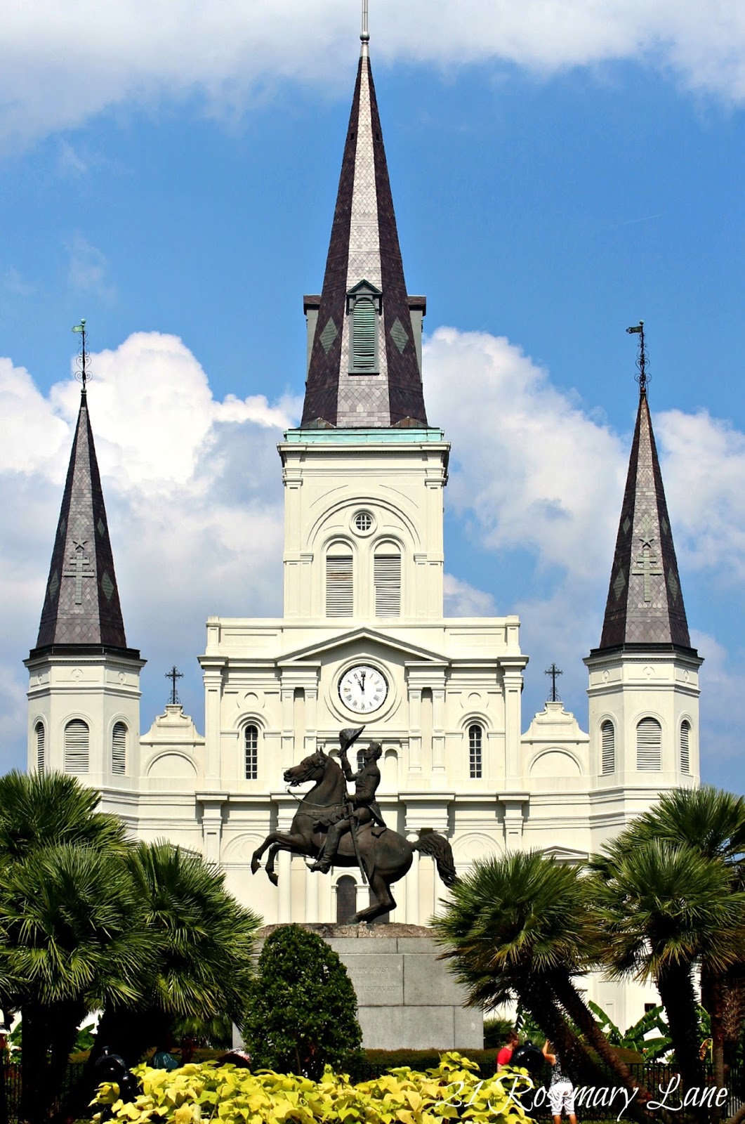 21 Rosemary Lane: The Cathedral Basilica of St Louis King of France, New Orleans