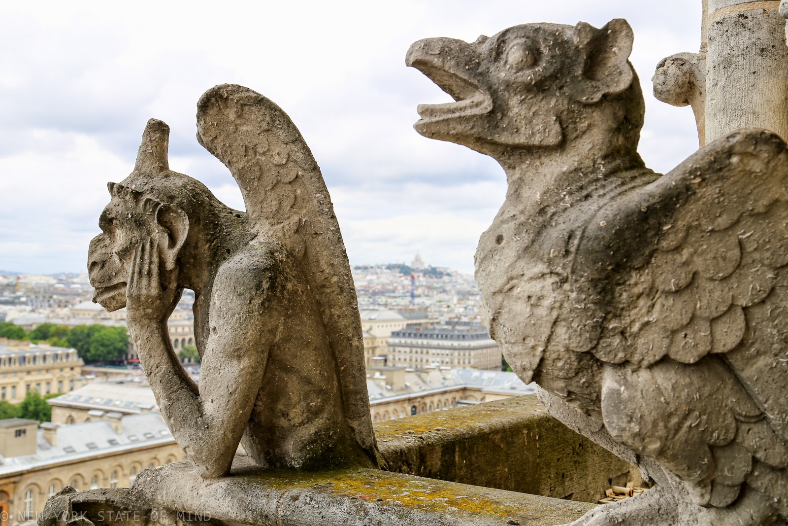 New York State of Mind A morning with the gargoyles.