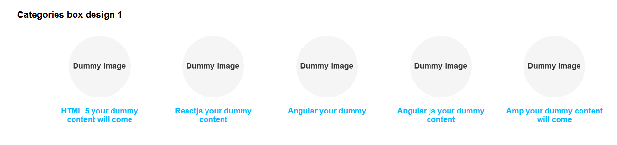 How to create custom html for the product category boxes? - Online ...