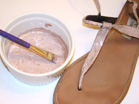 Anatomy of a Craft: Tuesday Tutorial #7: Upcycled Sandals