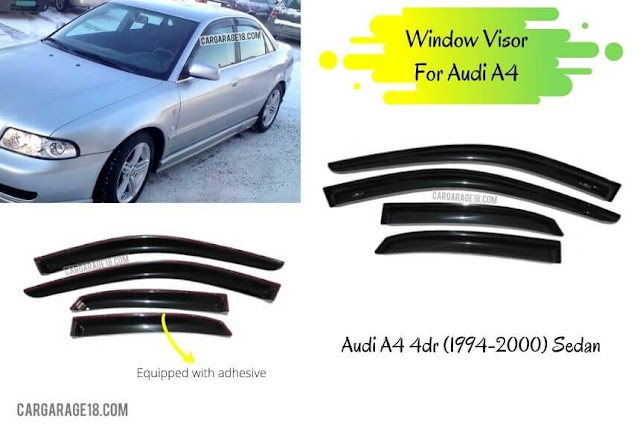 Window Visor For Audi A4 4dr (1994-2000) Sedan