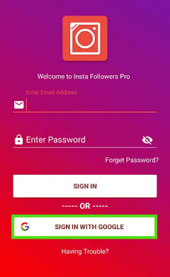 تطبيق Insta followers pro لزيادة متابعين الانستجرام والايكات مجانا للاندرويد