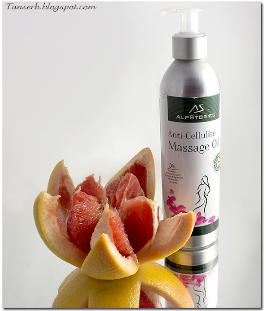 Антицеллюлитное массажное масло AlpStories Anti-Cellulite Massage Oil 