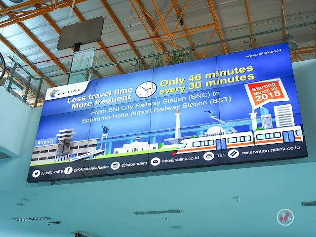 KAI Bandara - BNI City Railink 蘇加諾・哈達機場鐵路 - Soekarno-Hatta Airport Train / KAI Bandara