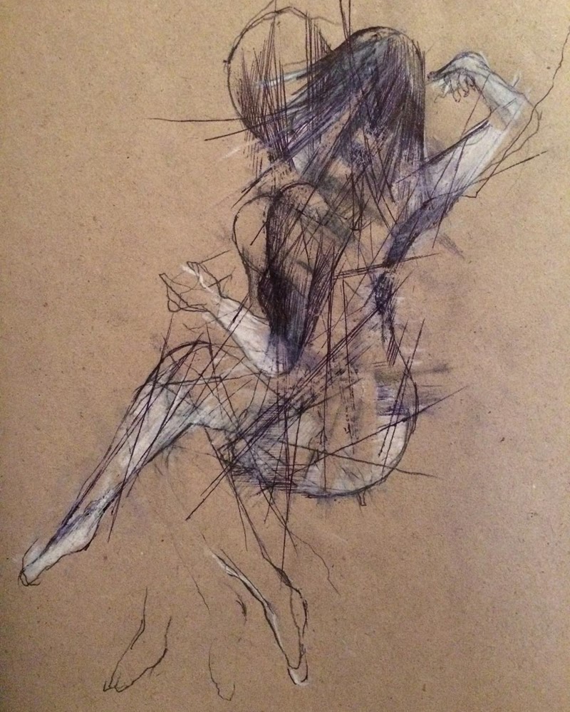 Figurative Drawings by Neal D Rolinson from UK.