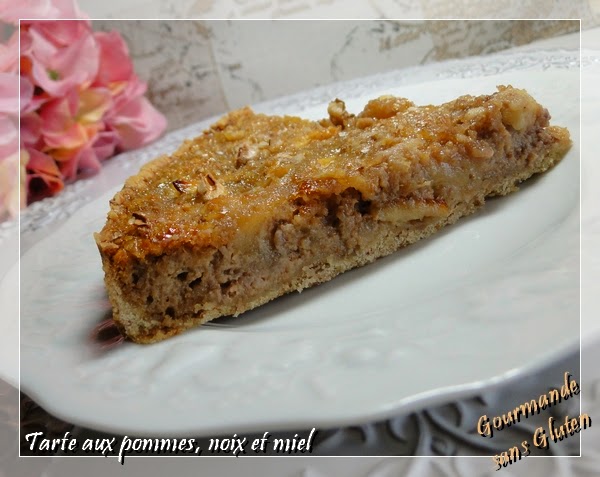Gourmande Sans Gluten Tarte Aux Pommes Noix Et Miel