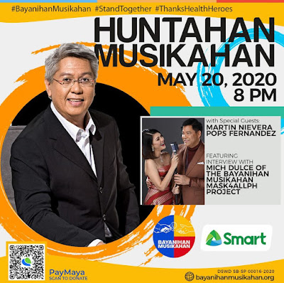 Smart Music Live Online Sessions teams up with Bayanihan Musikahan to bring Regine Velasquez, Ogie Alcasid, Ryan Cayabyab to live online stage