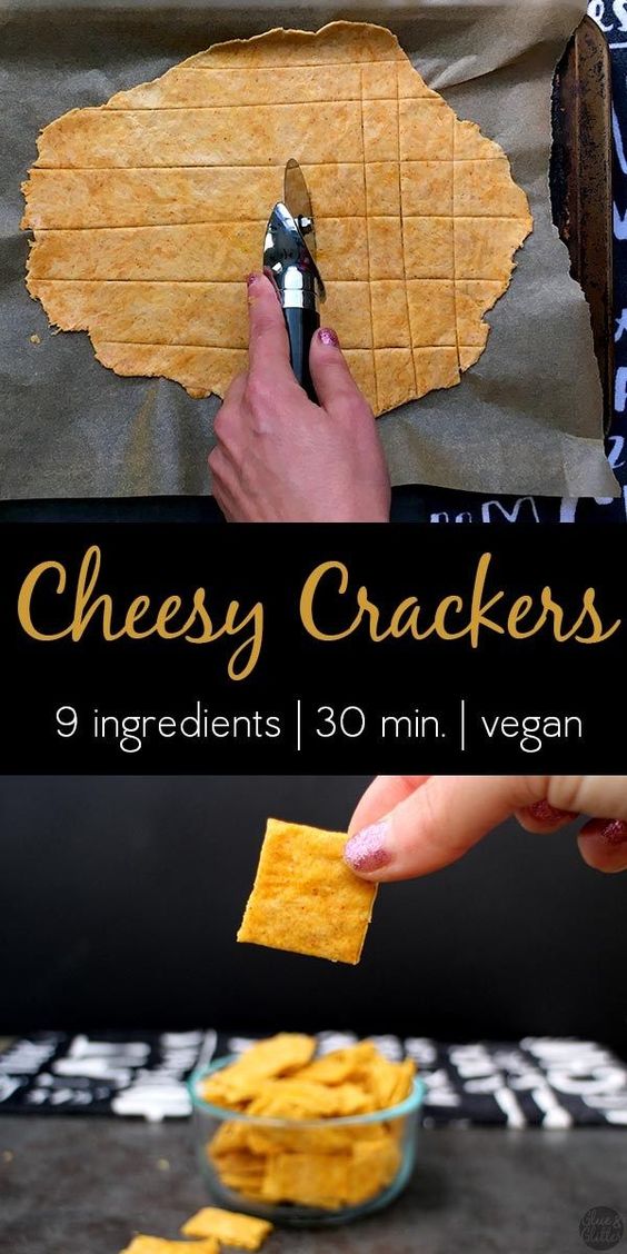 Vegan Cheez Its Healthy Cookies Recipe
