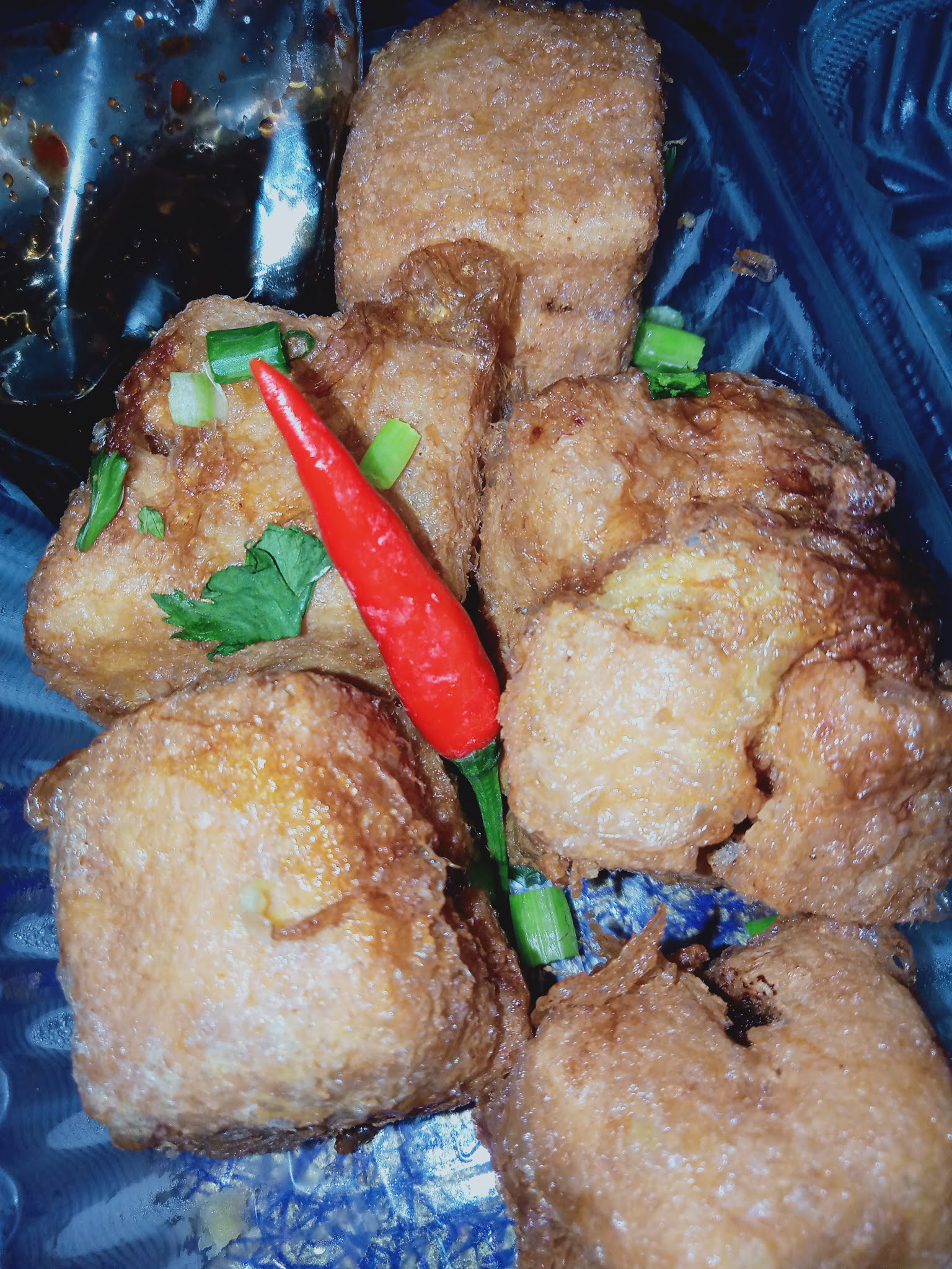 Vietnam Roll dan Begedil di Chamcha Coffee & Tea House, Seri Alam, Johor