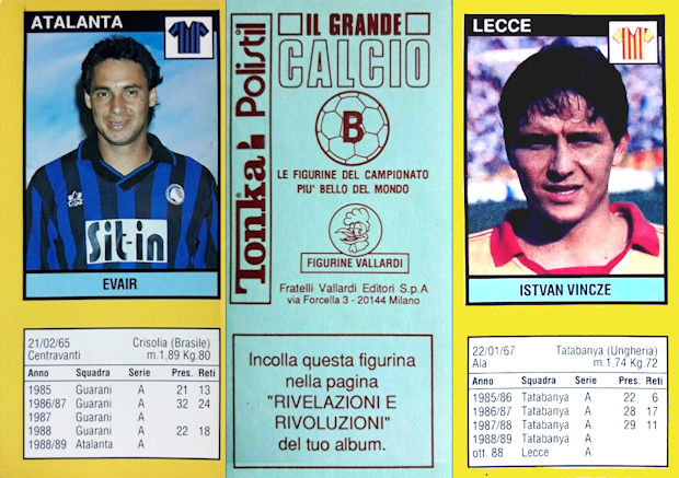 FIORIN PARMA NEW VALLARDI-GRANDE CALCIO 1988//89-Figurina n.507