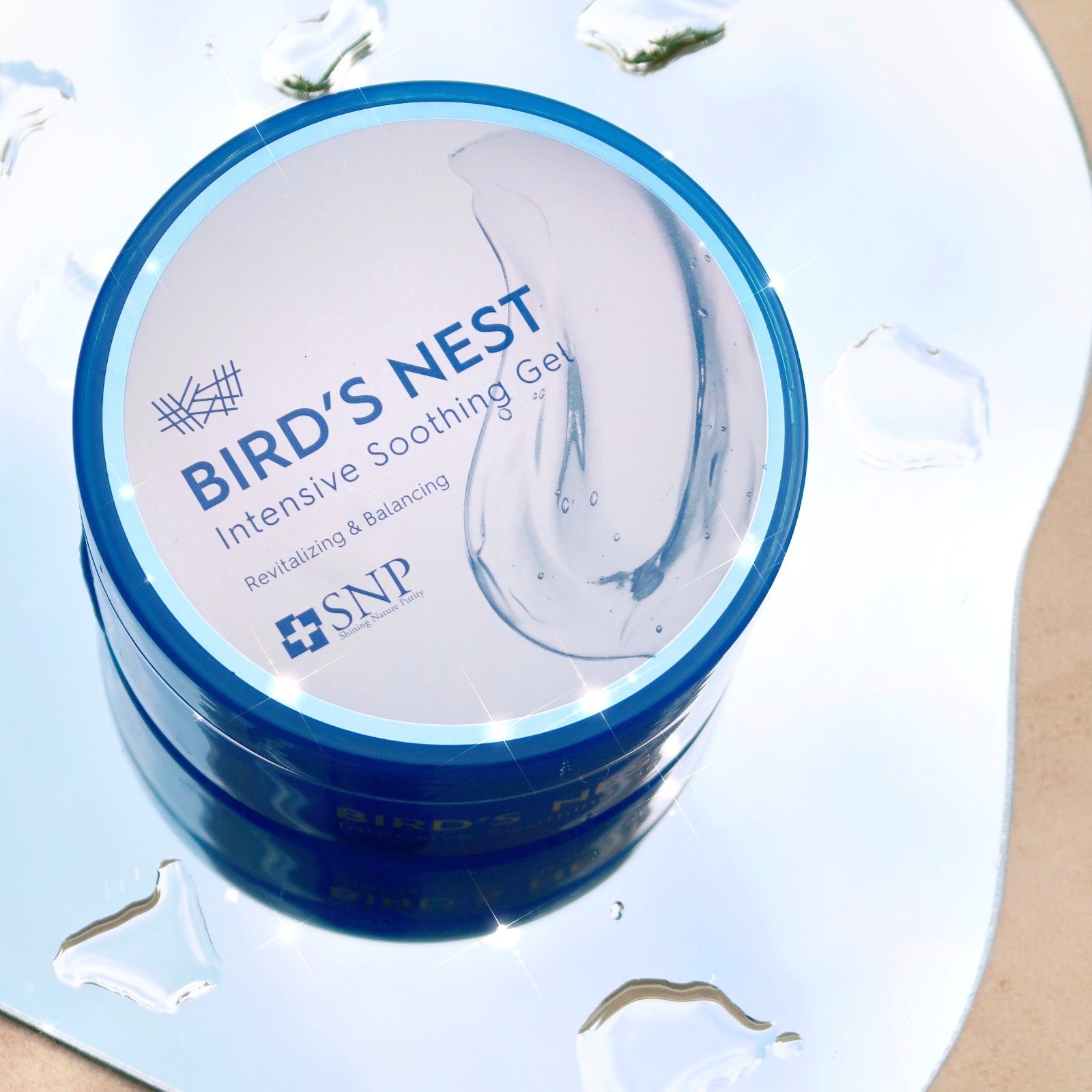 SNP Bird's Nest Intensive Soothing Gel Review E L L Y Z A B E T H
