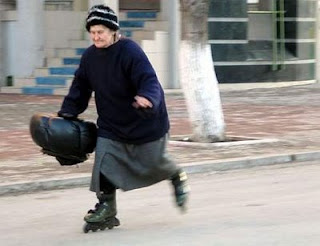 Rollers, una moda en los Rosedales de Palermo.