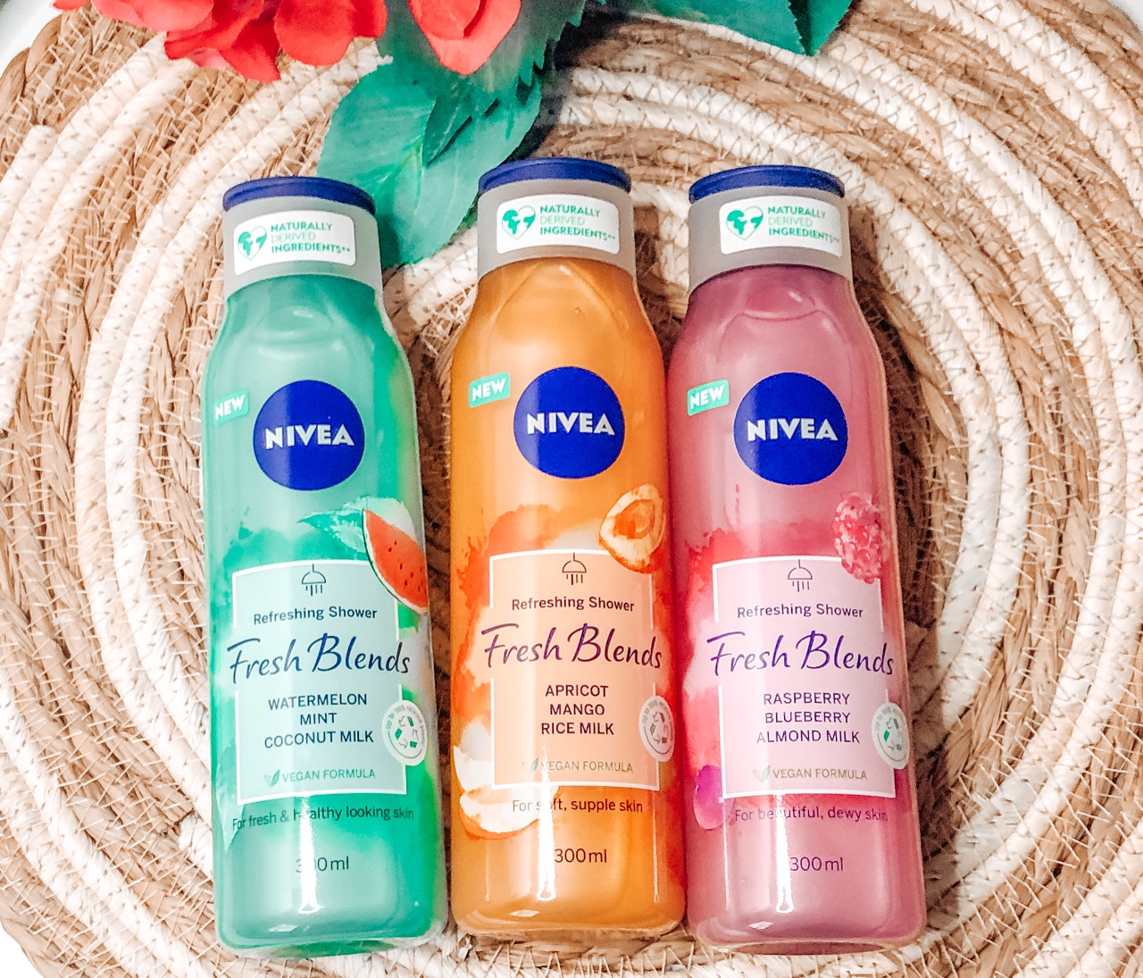 Nivea Fresh Blends douchegel Nivea heeft drie nieuwe producten uitgebracht, namelijk de Niveau Fresh Blends douchegel in drie verschillende fruit geuren!