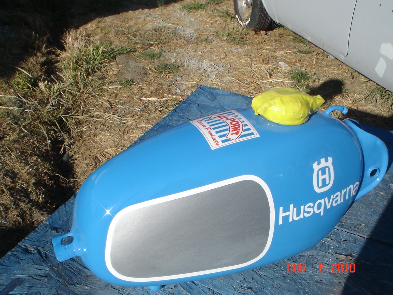 Vintage Motorcycle Tank Restoration by Tipton