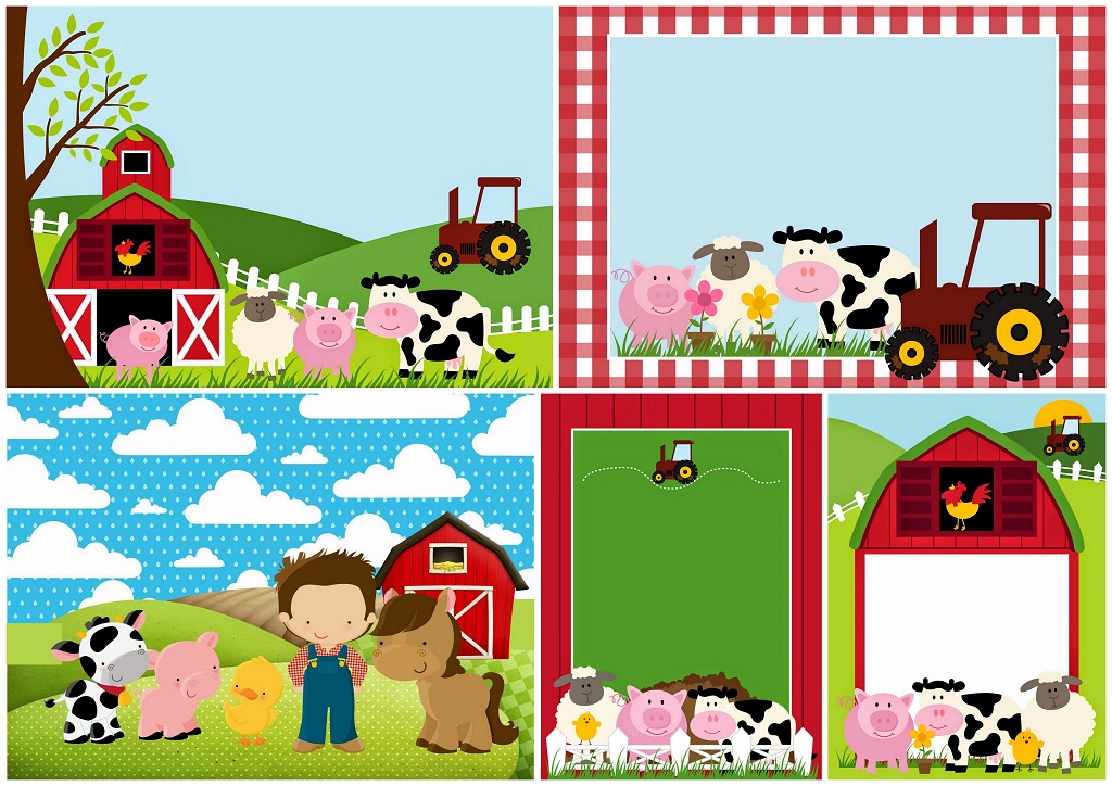Free Printable Blank Farm Invitations Free Printable Blank Farm Invitations