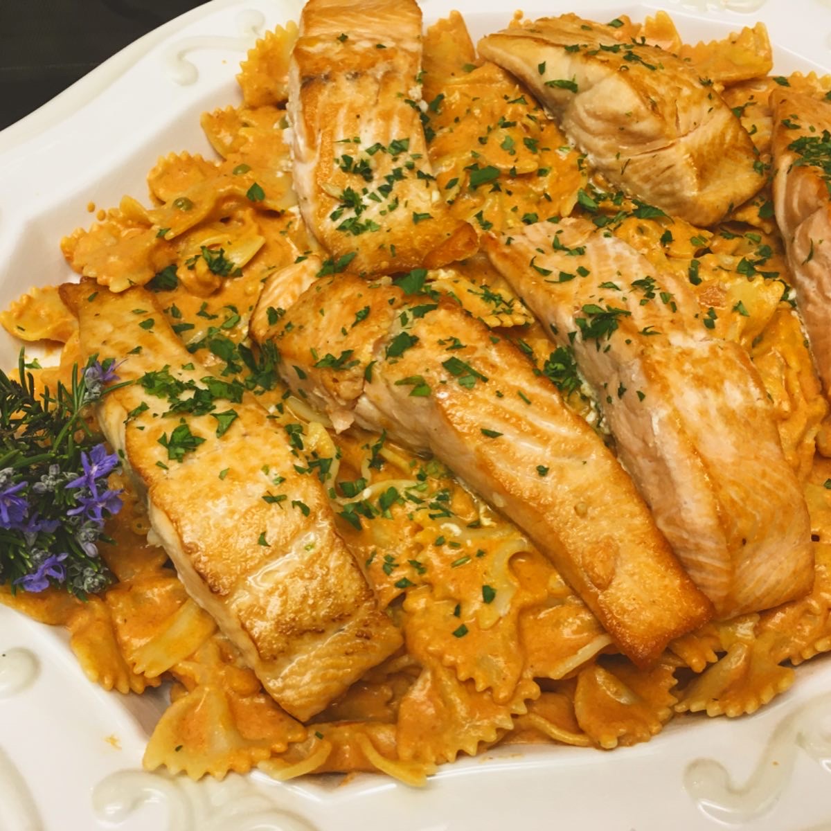 How to Make 30minute Salmon alla Vodka for Your Future InLaws