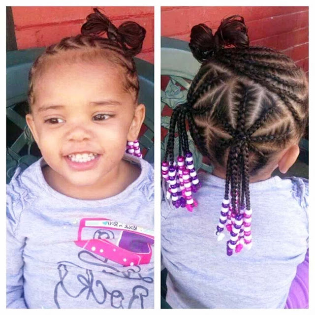 17 French Braid Hairstyles for Little Black BEST and LATEST - Ellecrafts