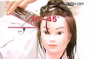 Video Học Cắt Tóc cơ bản Kiểu, Basic Haircut Layer on Layer