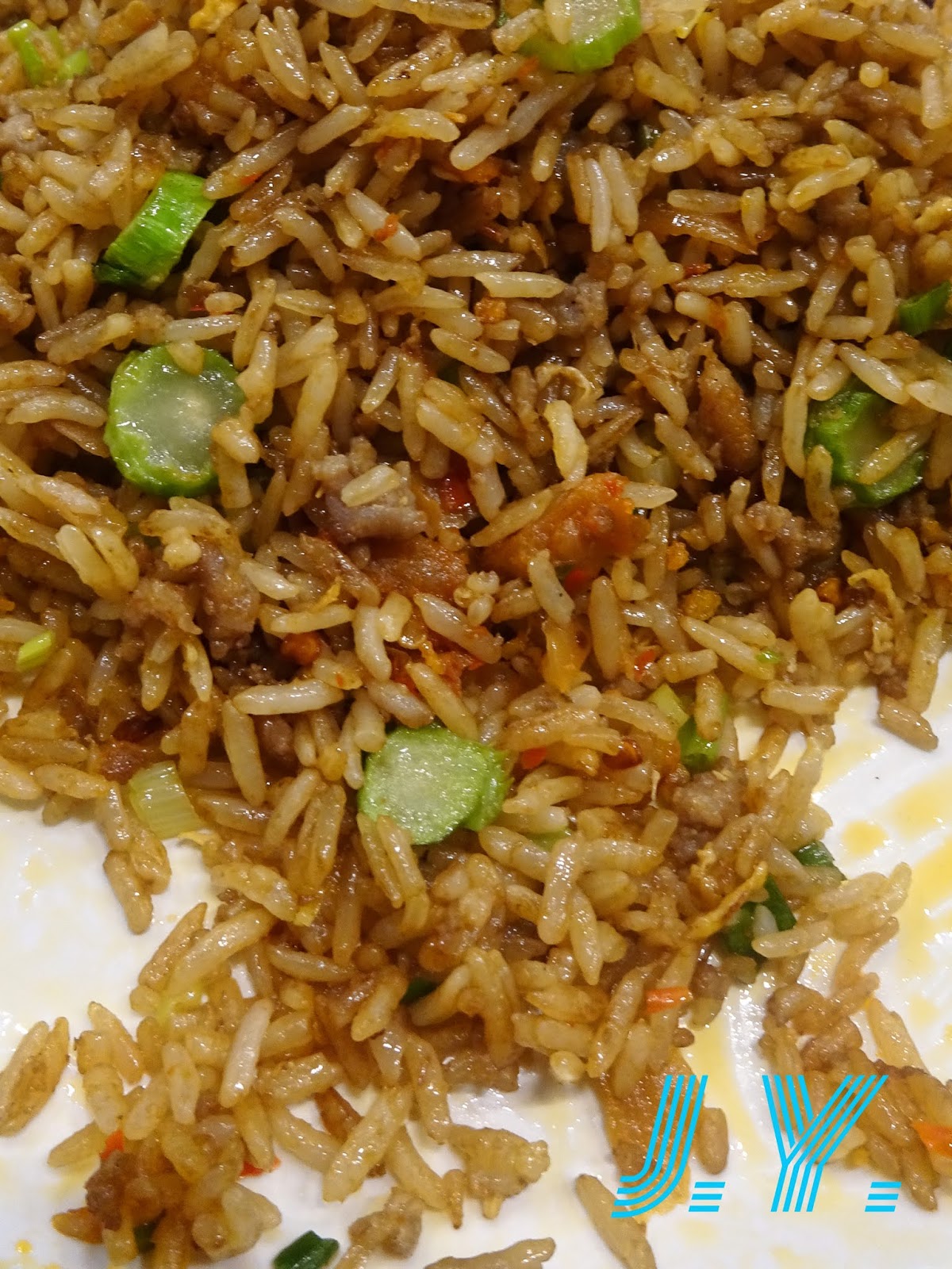 O.O. Putra YAP "Spicy Pickled Turnip & Beef Floss Fried Rice